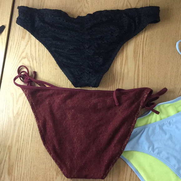 New Bikini Bottoms Choose From 4 Designs Crochet String All Size XL - Picture 6 of 12